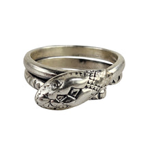 Load image into Gallery viewer, Sterling Snake Ring
