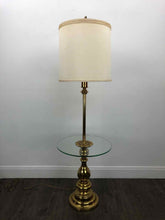 Load image into Gallery viewer, Gold Table Floor Lamp