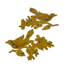 Load image into Gallery viewer, Gold Birds &amp; Flowers