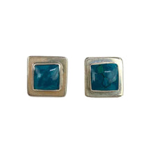 Load image into Gallery viewer, Sterling &amp; Turquoise Earrings