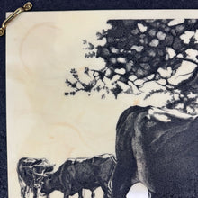 Load image into Gallery viewer, Longhorns &amp; Cactus Marble Etching