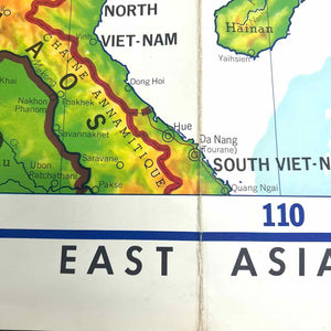 East Asia Folding Map