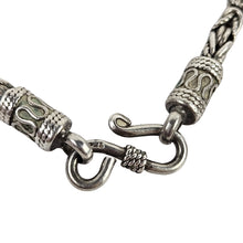 Load image into Gallery viewer, Byzantine Chain Sterling Bracelet