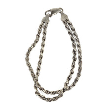 Load image into Gallery viewer, Italian Stering Rope Bracelet