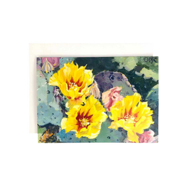 West Texas Easter Lillies Card