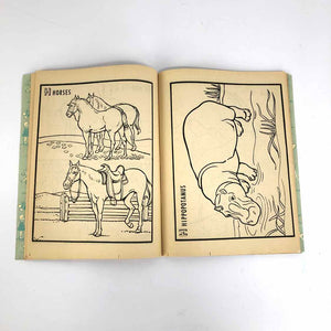 Animal A-B-C Coloring Book