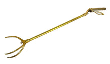 Load image into Gallery viewer, Brass Fireplace Log Grabber
