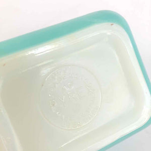 Small Turquoise Fridge Bin