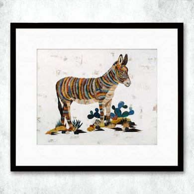 Dolan Geiman Signed Print Burro