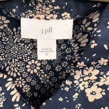 Load image into Gallery viewer, Navy Floral Cotton Blouse