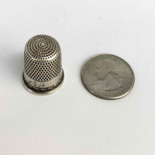 Load image into Gallery viewer, Sterling Silver Thimble