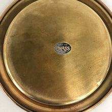 Load image into Gallery viewer, Brass &amp; Glass Ashtray