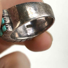 Load image into Gallery viewer, Turquoise &amp; Sterling Ring