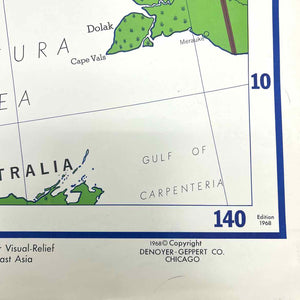 Southeast Asia Folding Map