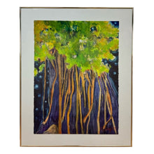 Load image into Gallery viewer, Abstract Trees Watercolor Painting
