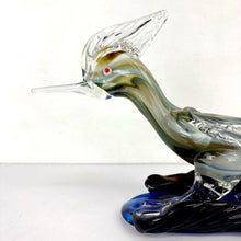 Load image into Gallery viewer, Handblown Glass Roadrunner