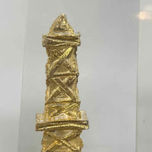 Load image into Gallery viewer, Lucite &amp; Gold Metal Oil Rig