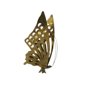 Brass Butterfly Candleholder