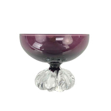 Load image into Gallery viewer, Amethyst Glass Dessert Cup