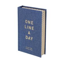 Load image into Gallery viewer, Denim One Line A Day
