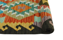 Load image into Gallery viewer, Geometric Kilim Rug