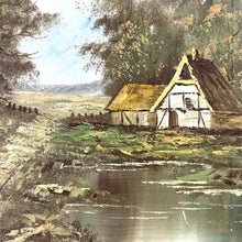 Load image into Gallery viewer, Farmhouse Pond Painting