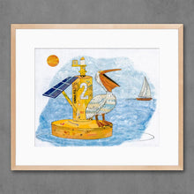 Load image into Gallery viewer, King of the Bay - Pelican Signed Print