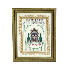 Load image into Gallery viewer, Families Forever Cross Stitch