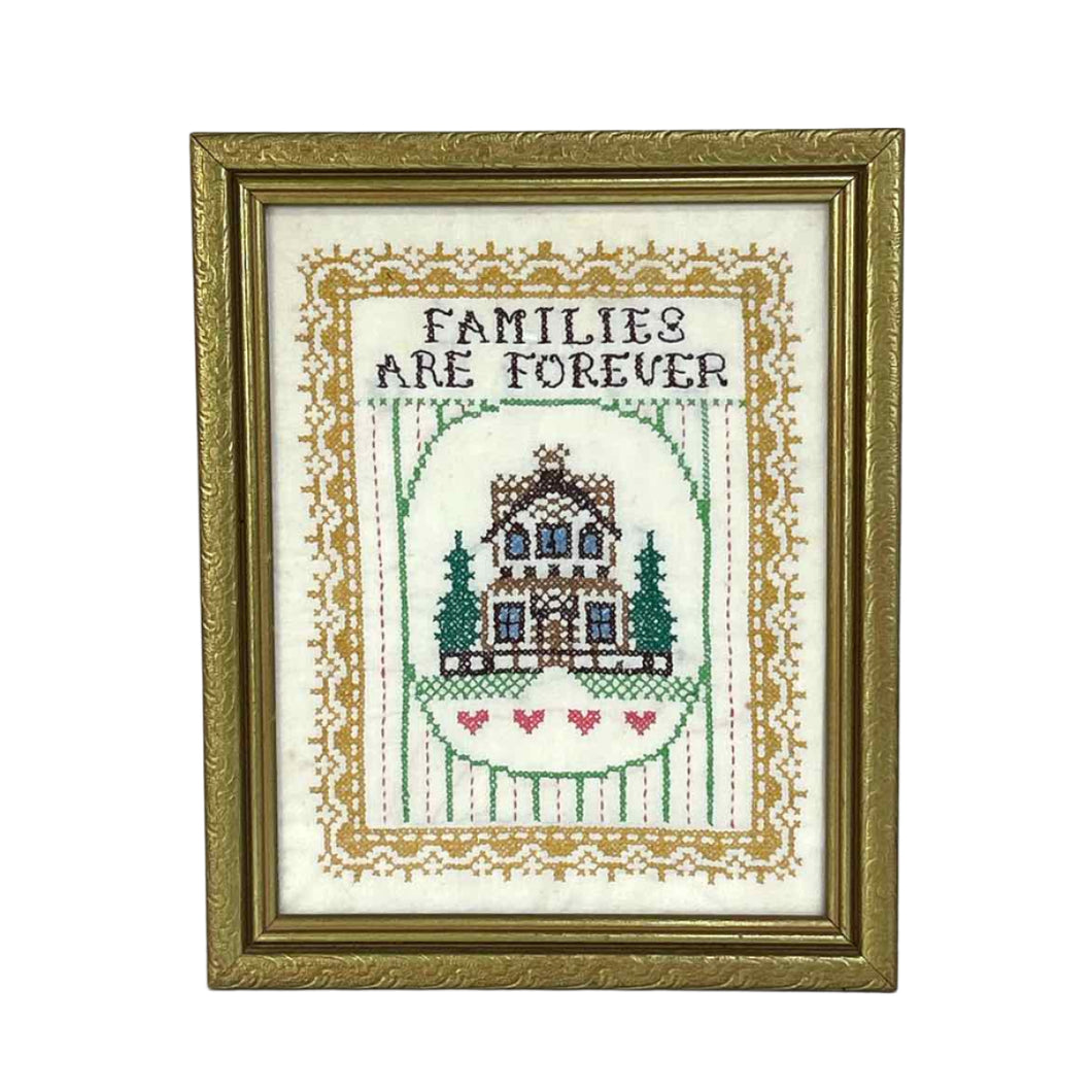 Families Forever Cross Stitch