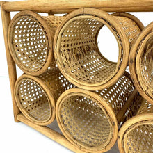 Load image into Gallery viewer, Rattan Cane Wine Rack