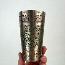 Load image into Gallery viewer, Engraved Brass Lassi Tumbler