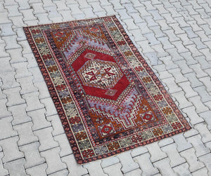 Oushak 1950s Rug