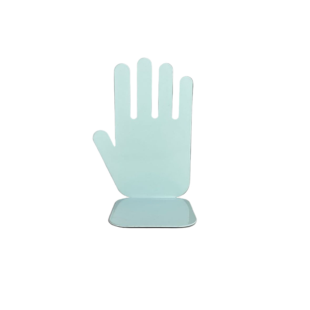 Metal Hand Bookend