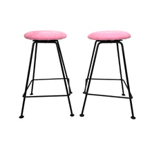 Load image into Gallery viewer, Pink Swivel Stools