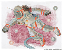 Load image into Gallery viewer, Spacegirl Signed Print