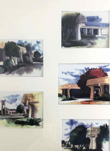 Midland College Watercolor Prints