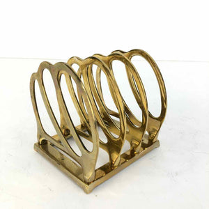 Brass Toast Caddy