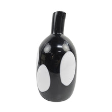 Load image into Gallery viewer, Glass Polka Dot Vase