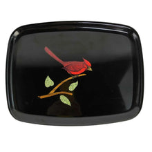 Load image into Gallery viewer, Couroc Cardinal Inlay Tray