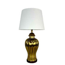 Load image into Gallery viewer, Brass Ginger Jar Lamp