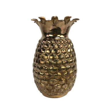 Brass Pineapple Vase