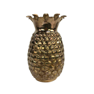Brass Pineapple Vase