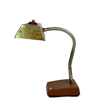 Load image into Gallery viewer, Faux Wood Desk Lamp