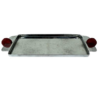 Load image into Gallery viewer, Art Deco Chrome Tray