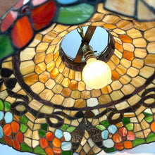 Load image into Gallery viewer, Stained Glass Swag Lamp