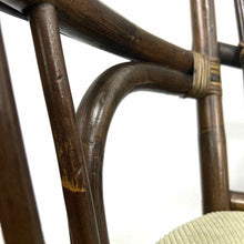 Load image into Gallery viewer, Bent Rattan Chair