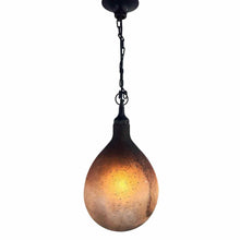 Load image into Gallery viewer, Rustic Glass Pendant Light