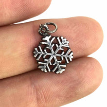 Load image into Gallery viewer, Miniature Snowflake Pendant