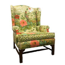 Load image into Gallery viewer, Floral Birds Wingback Chair