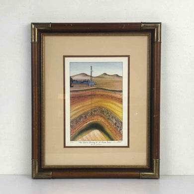 Oil Rig Framed Print